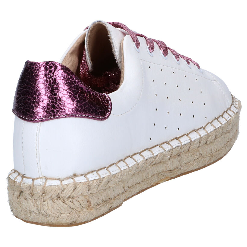 Vanessa Wu Chaussures à lacets en Blanc pour femmes (302624)