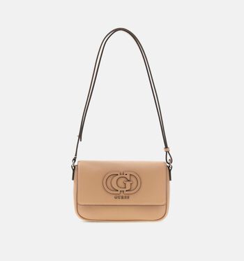 Guess Crossbody tassen Zwart/Beige/Groen