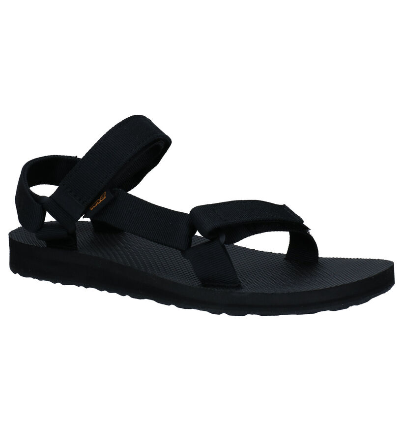 Teva K Original Universal Zwarte Sandalen in stof (286798)