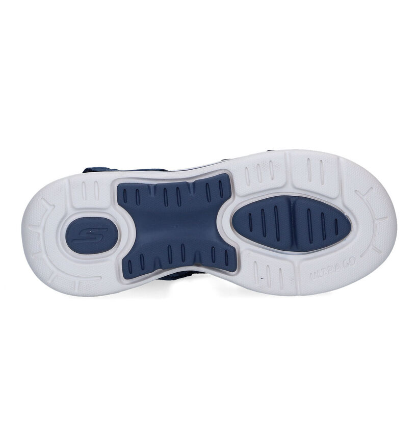 Skechers Arch Fit Treasured Blauwe Sandalen in stof (305686)