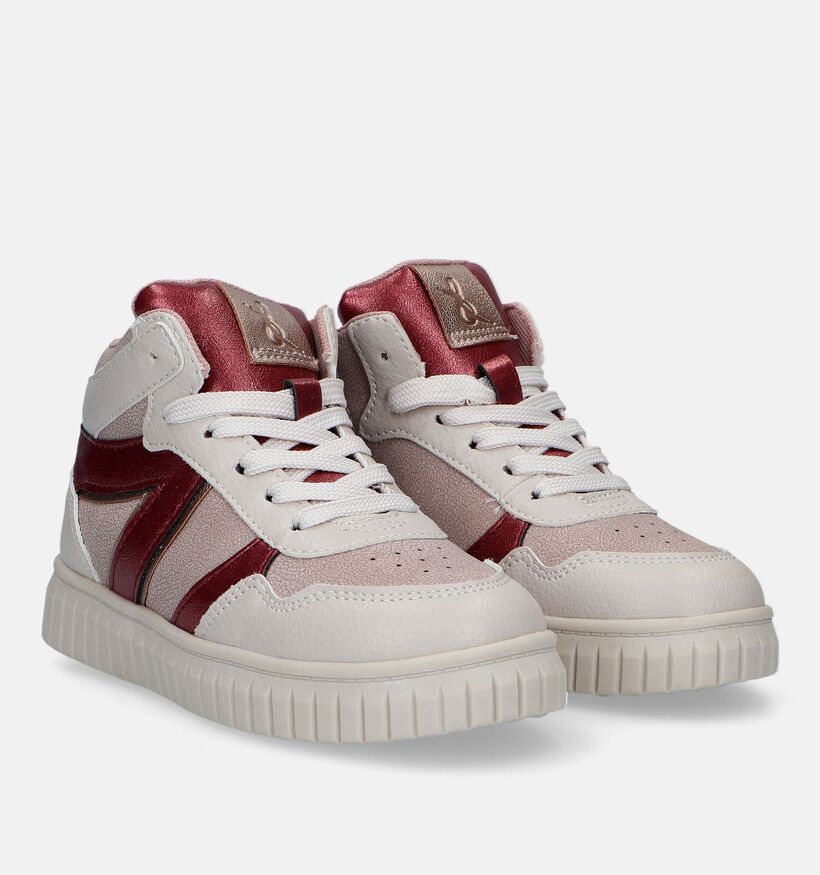 Milo & Mila Beige Sneakers voor jongens, meisjes (327955) - geschikt voor steunzolen