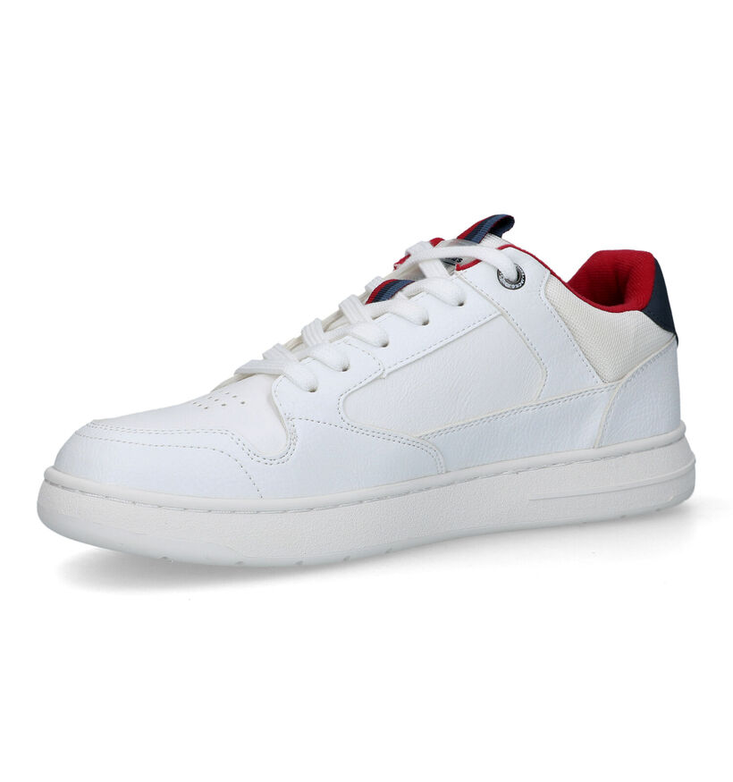 Jack & Jones Heath Pu Witte Sneakers voor heren (321028) - geschikt voor steunzolen