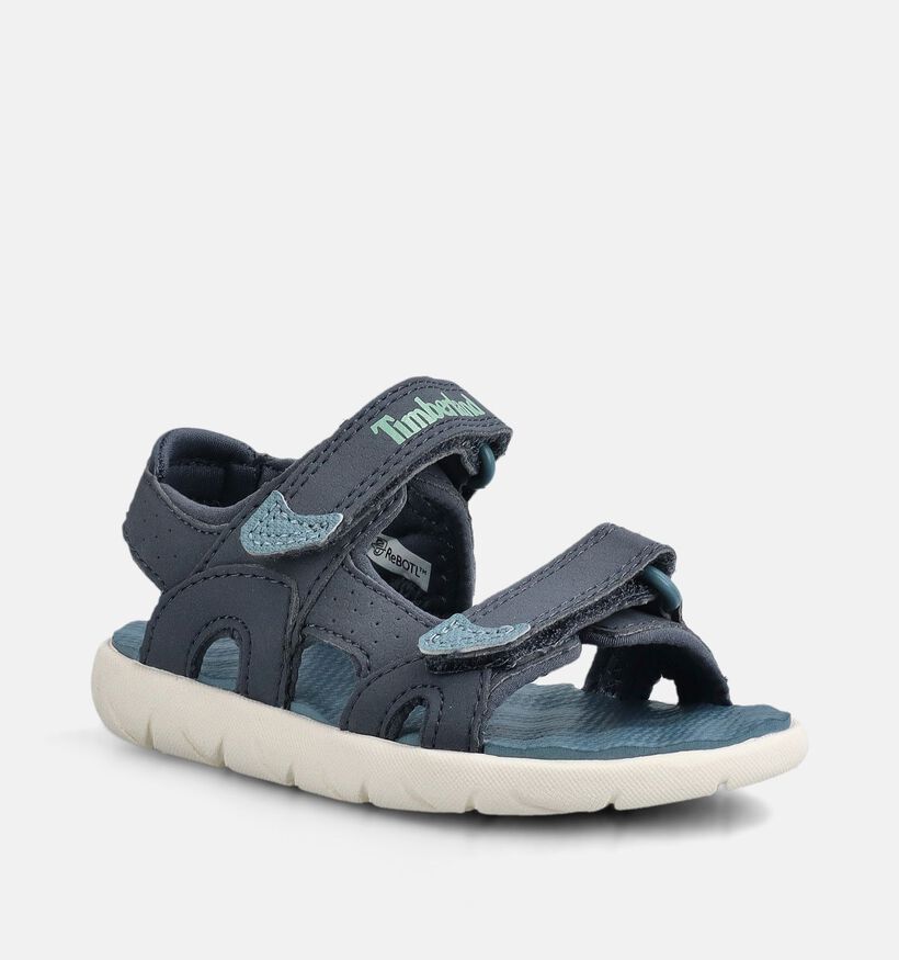 Timberland Perkins Row Sandales d'eau en Bleu fonc&eacute; pour filles, gar&ccedil;ons (371905)