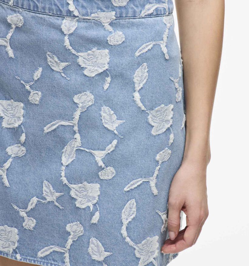 Vila Ianais Jupe courte en jeans en Bleu pour femmes (357185)