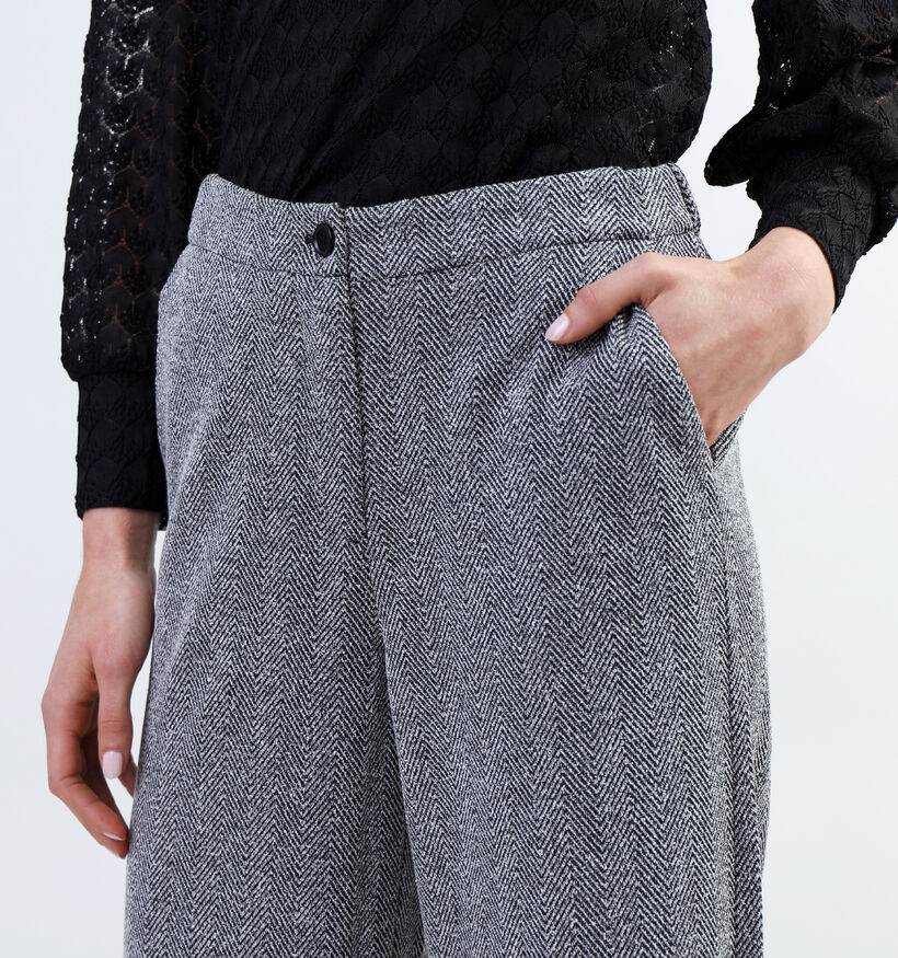 Vila Irina HW Grijze Wijde Broek voor dames (342085)