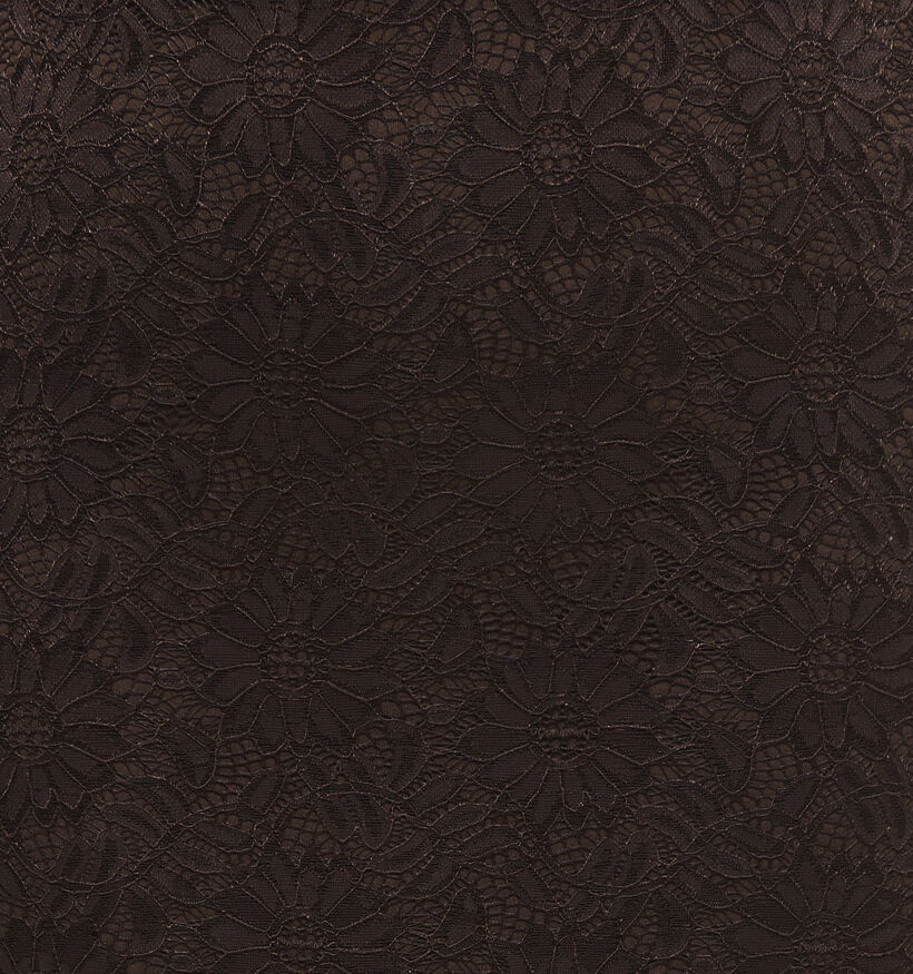 ONLY Carmakoma Carizon Jupe mi-longue en Brun fonc&eacute; pour femmes (381916)