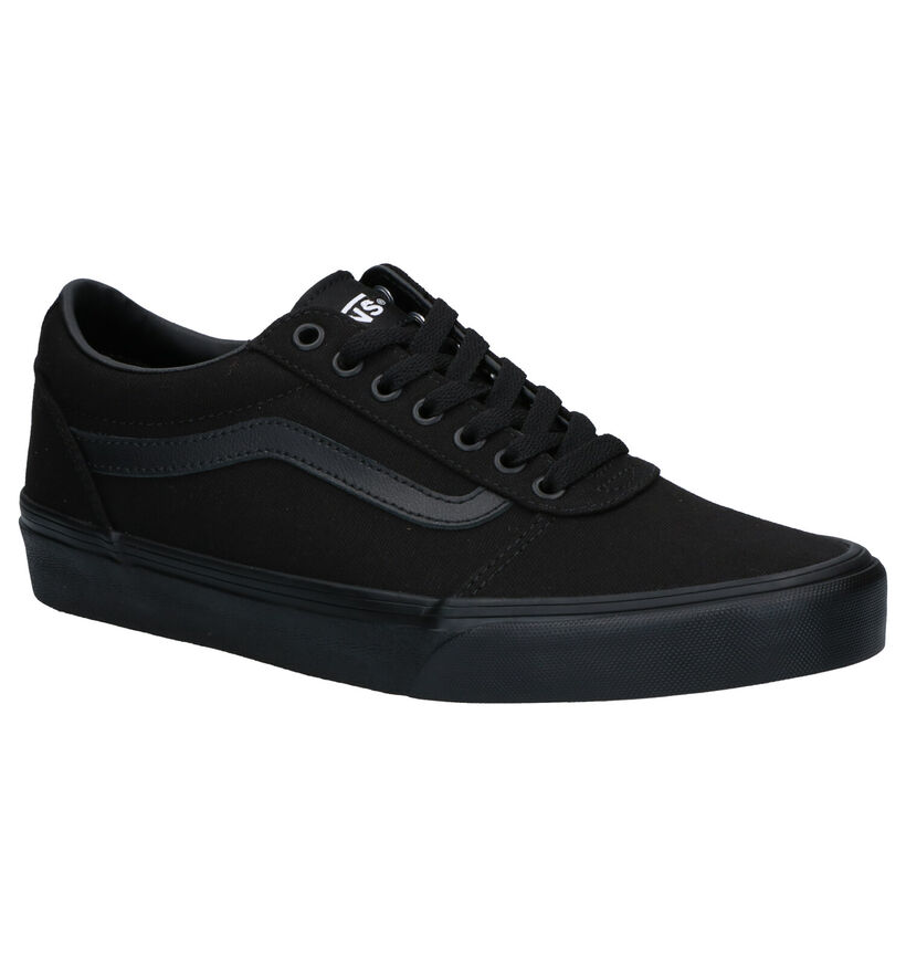 Vans Ward Baskets de skate en Noir pour hommes (337028)