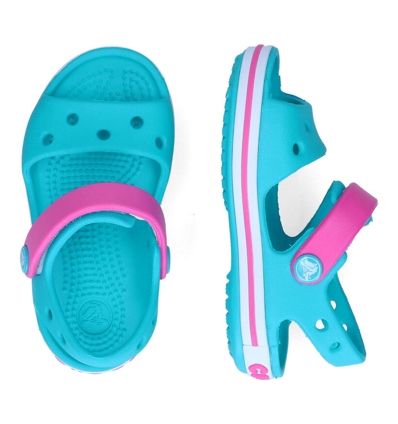 Crocs Crocband Blauwe Sandalen voor meisjes (324200)