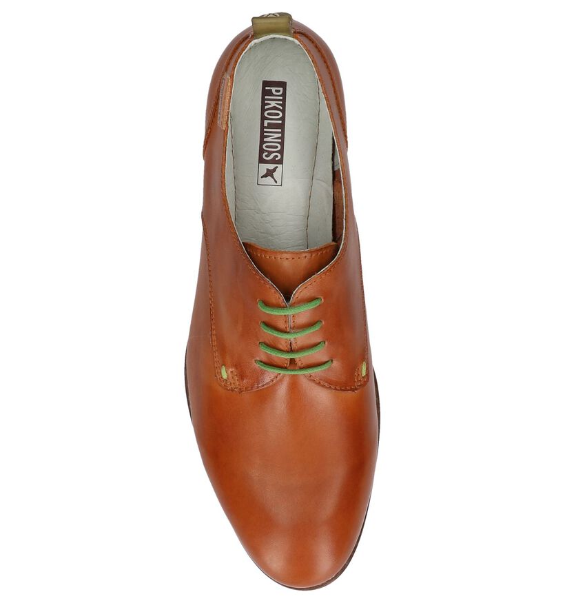 Cognac Veterschoenen Pikolinos Royal in leer (247256)