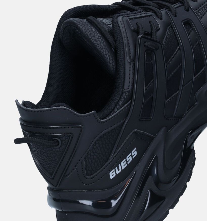 Guess Belluno Low Zwarte Sneakers voor heren (343191) - geschikt voor steunzolen