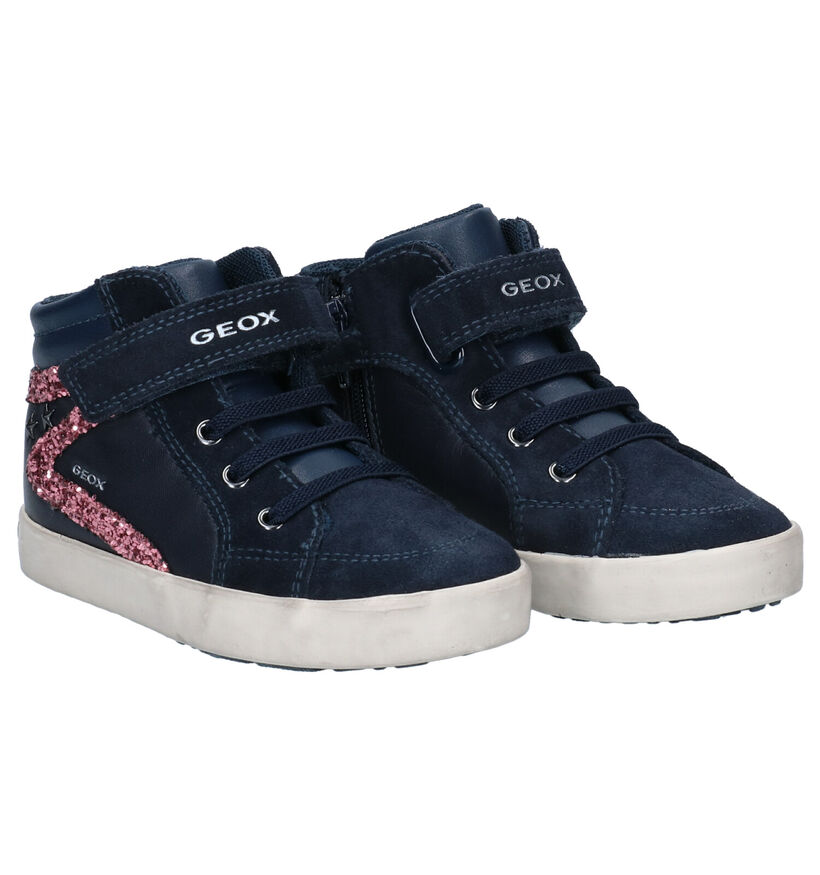 Geox Kilwi Chaussures hautes en Noir en daim (278294)