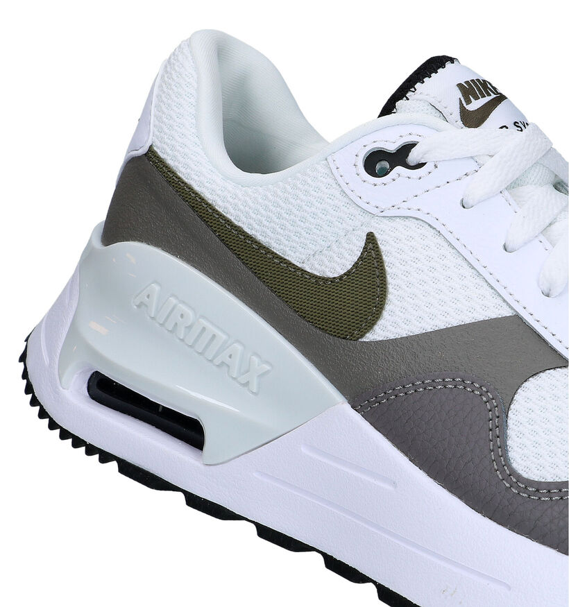 Nike Air Max Systm Baskets en Blanc pour hommes (325176) - pour semelles orthopédiques