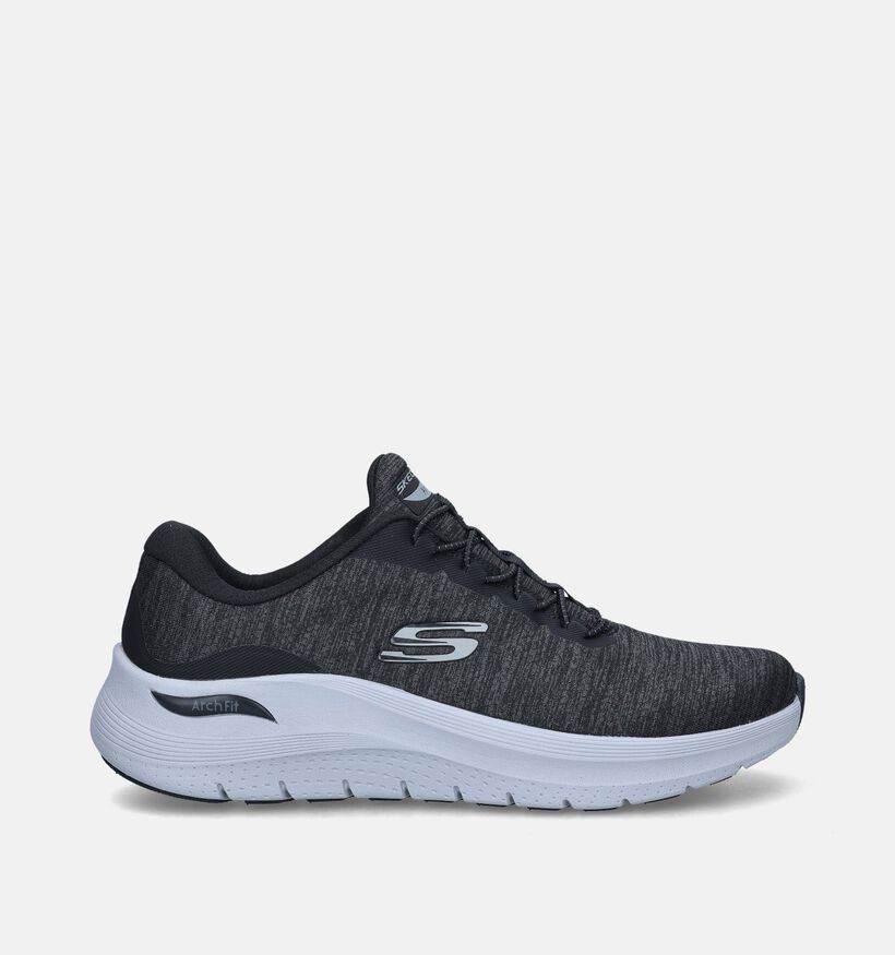 Skechers Arch Fit 2.0 Upperhand Zwarte Sneakers voor heren (350316) - geschikt voor steunzolen