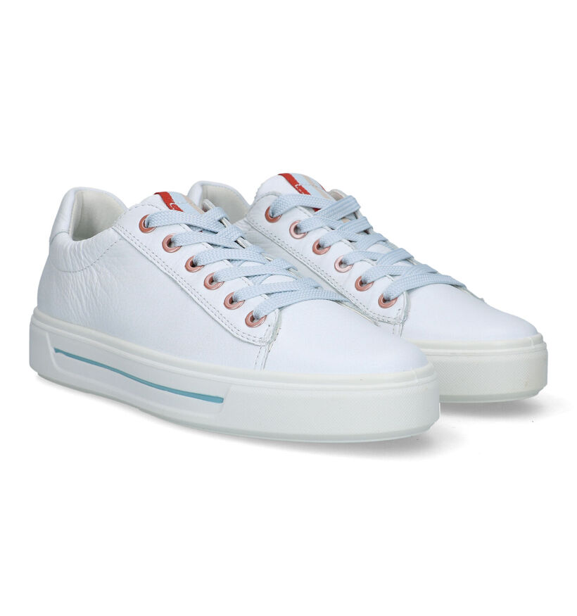 Ara Courtyard 2.0 Baskets en Blanc pour femmes (320128) - pour semelles orthopédiques