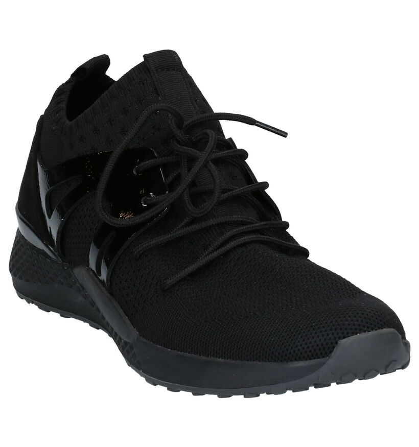 Youh! Zwarte Slip-on Sneakers in stof (253789)