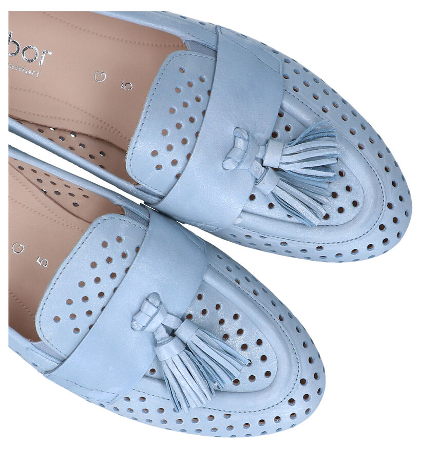 Comfort Loafers en Blanc en cuir (287752)