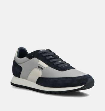 BOSS Sneakers Wit/Bruin