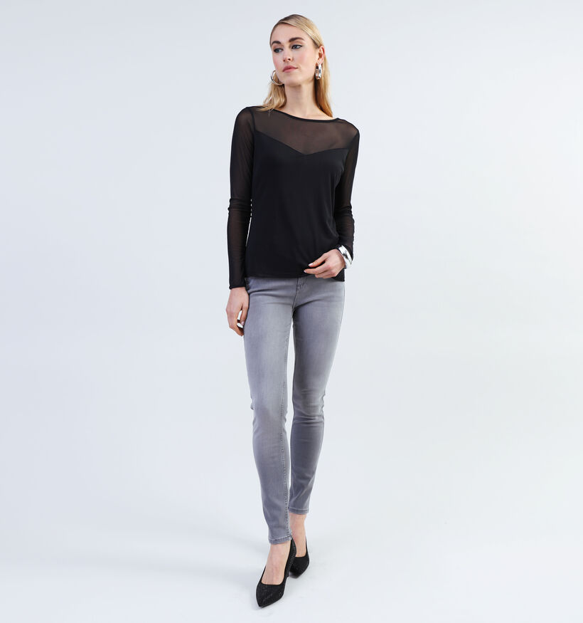 comma casual identity Grijze Skinny jeans voor dames (334795)