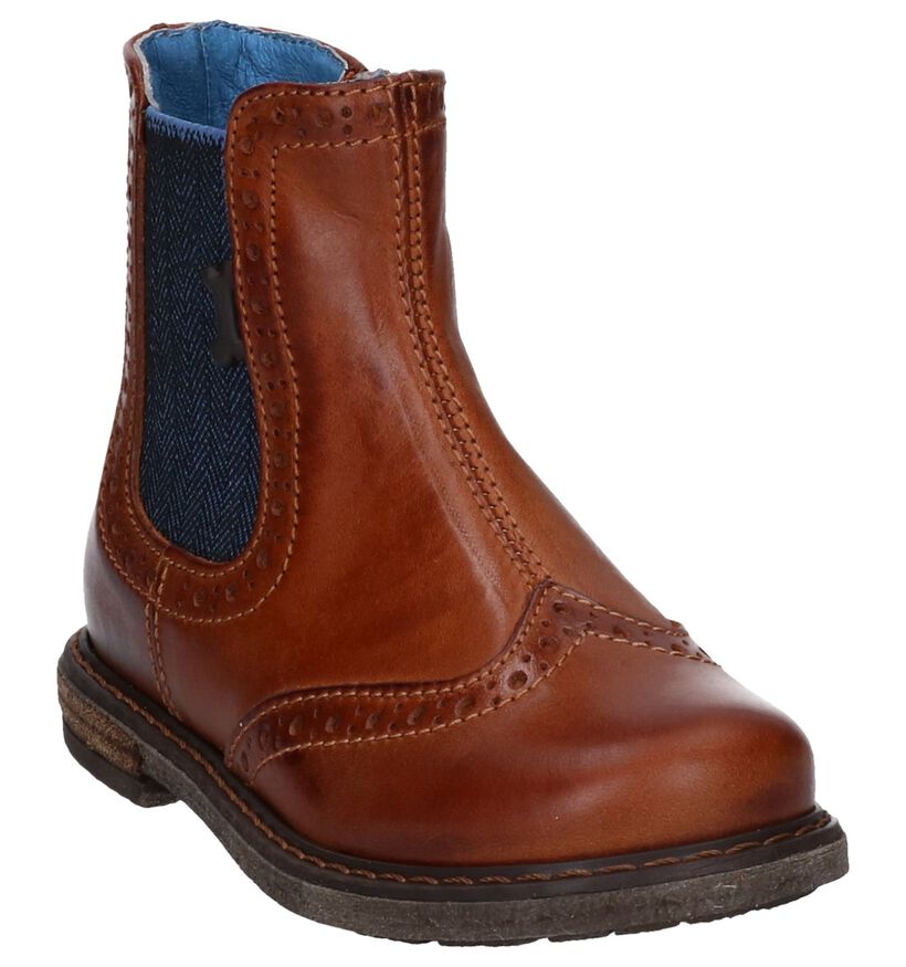 STONES and BONES Evan Blauwe Boots voor jongens (283090) - geschikt voor steunzolen