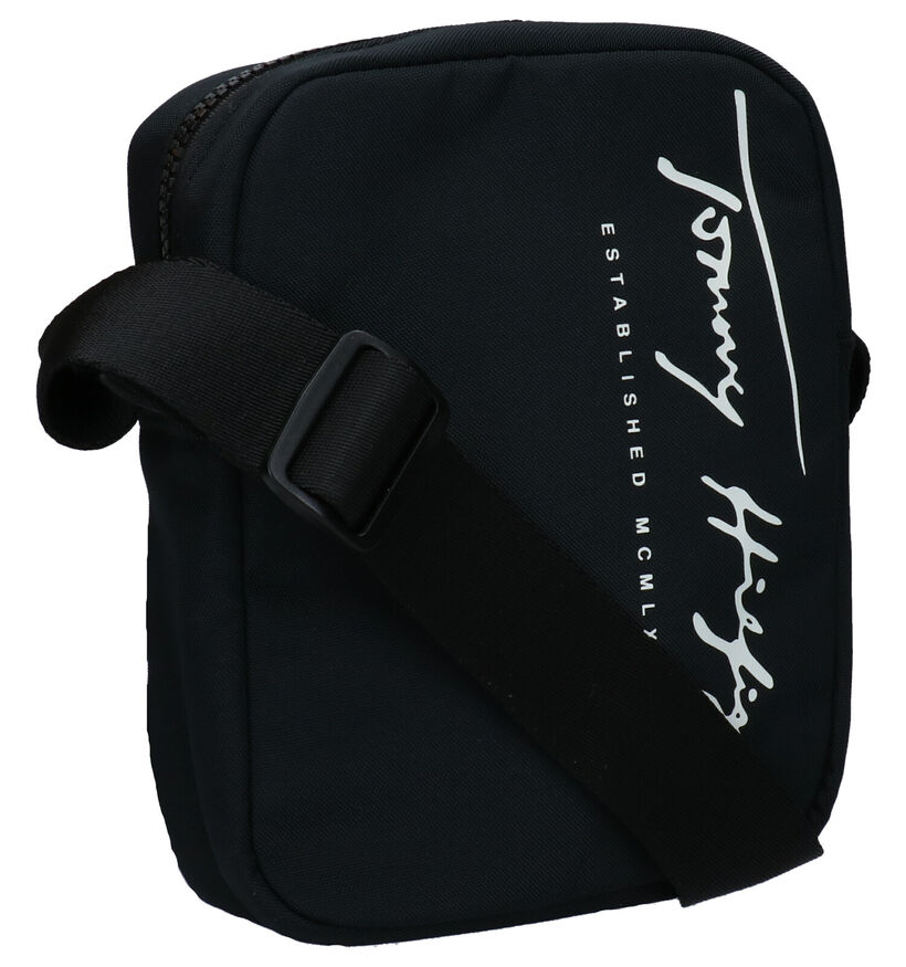 Tommy Hilfiger Reporter Sac porté croisé en Noir en textile (276518)