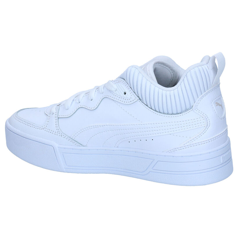 Puma Skye Demi Baskets en Blanc pour femmes (311243) - pour semelles orthopédiques