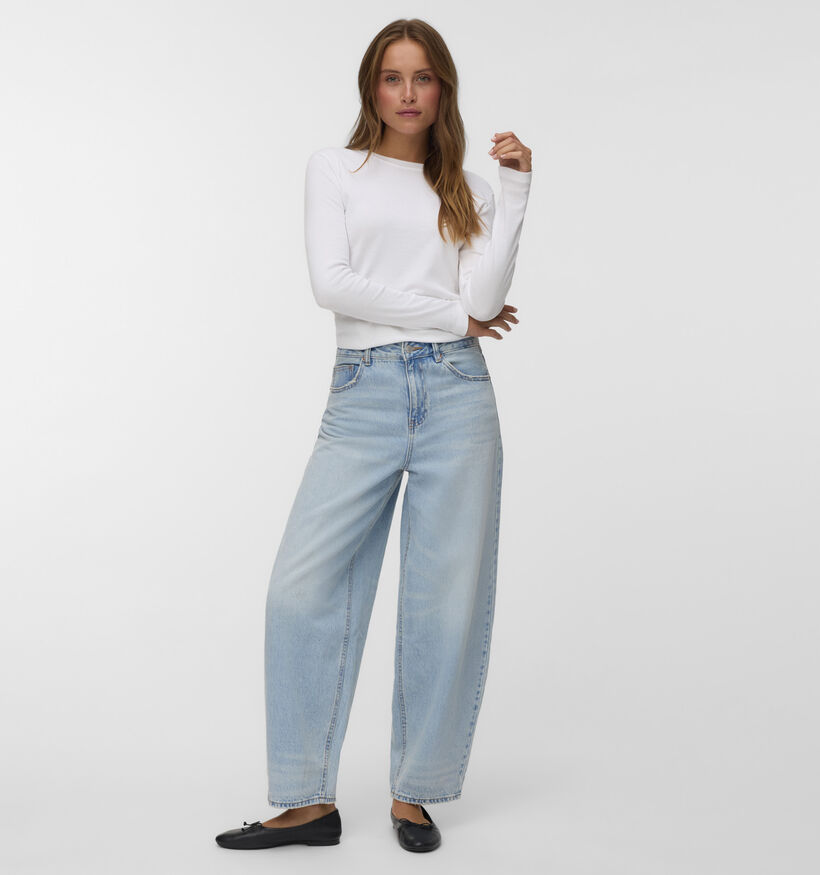 Vero Moda Billie Blauwe Barrel jeans L32 voor dames (367213)