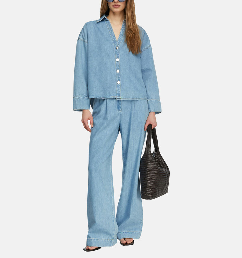 comma Blauwe Jeansbroek voor dames (373275)