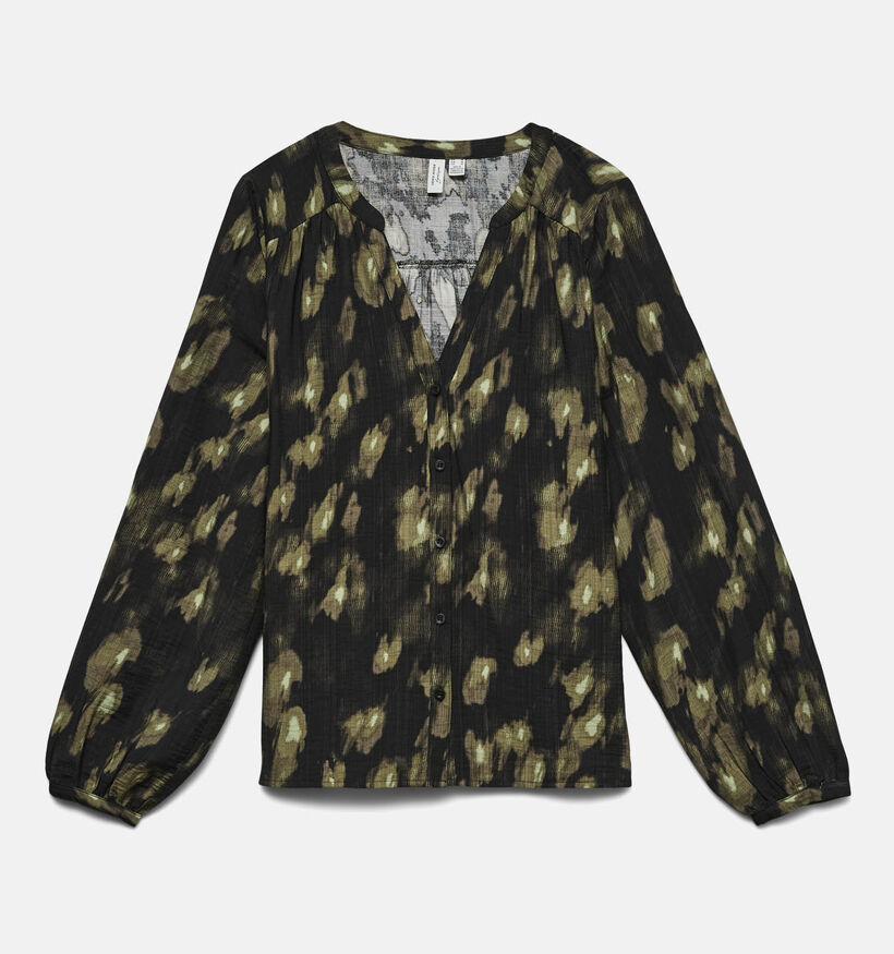 Vero Moda Curve Lanini Zwarte Blouse voor dames (378131)