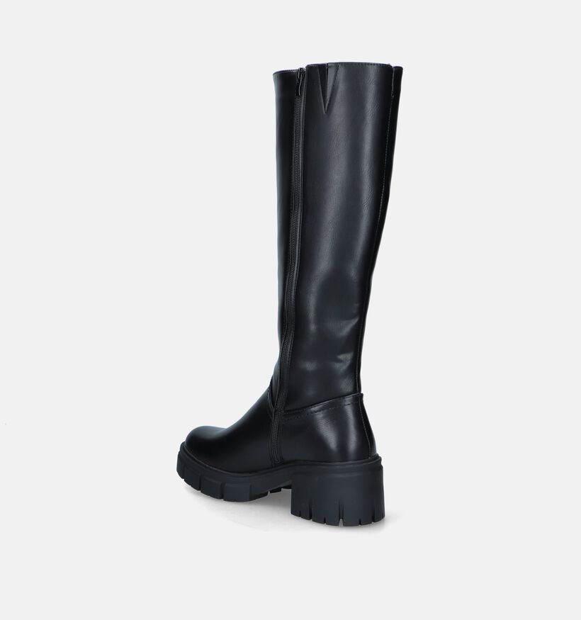 Posh by Poelman Bottes hautes en Noir pour femmes (347772)