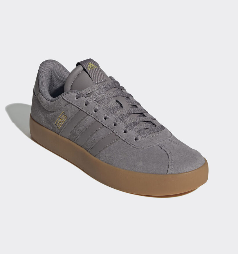 adidas VL Court 3.0 Donkergrijze Sneakers voor dames (359452) - geschikt voor steunzolen