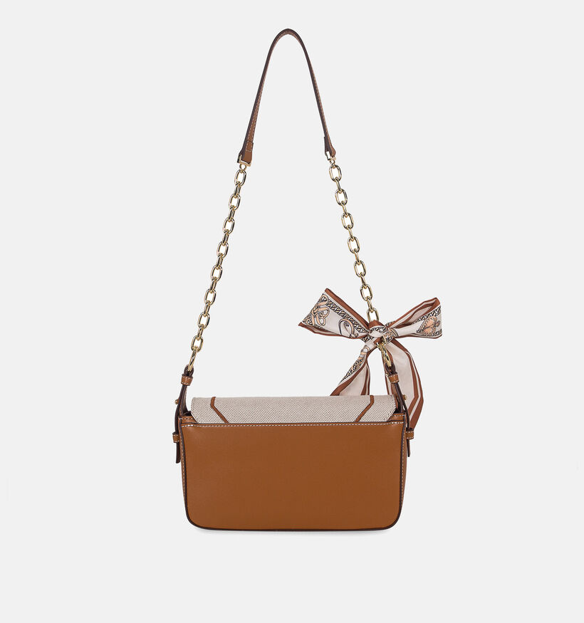 Laurent David Alice 891 Sac porté croisé en Cognac pour femmes (342633)