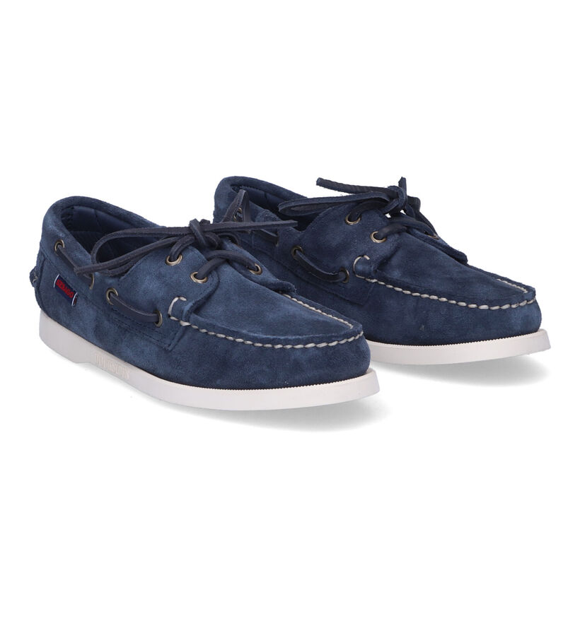 Sebago Dockside Chaussures bateau en Bleu pour femmes (303746)