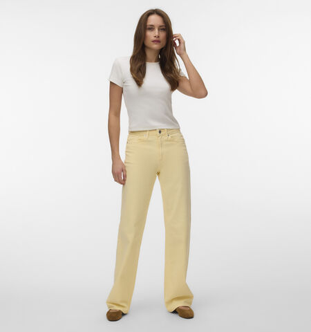 Vero Moda Jeans Geel