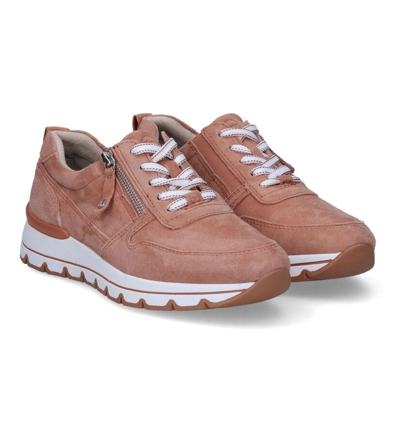 Tamaris Pure Relax Chaussures à lacets en Orange en nubuck (306335)