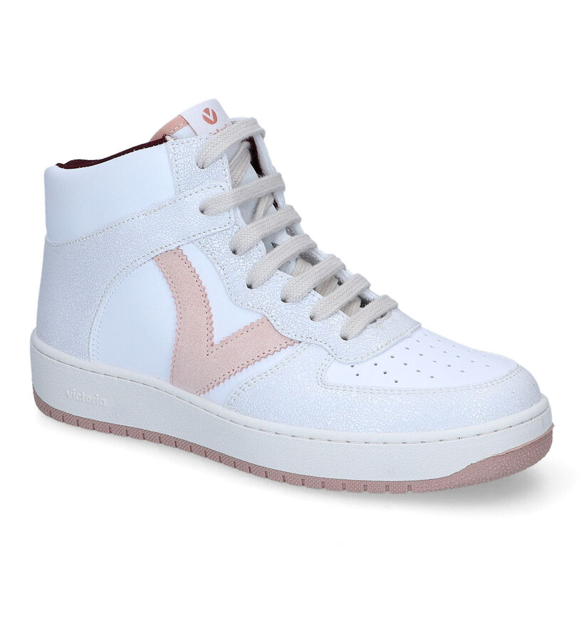 Victoria Witte Hoge Sneakers voor dames (314903)