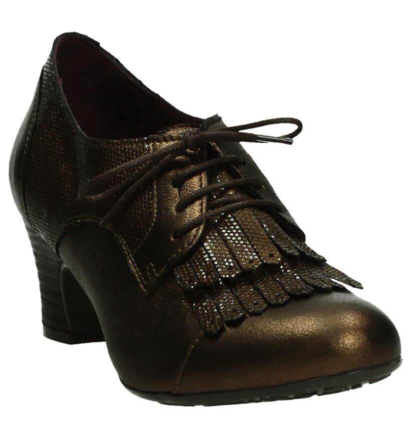 Brako Anatomics Escarpins montants en Bronze en cuir (196515)