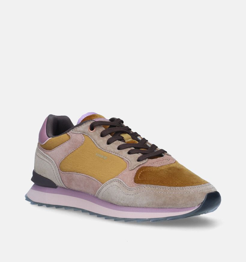 HOFF City Reykjavik Taupe Sneakers voor dames (343708) - geschikt voor steunzolen
