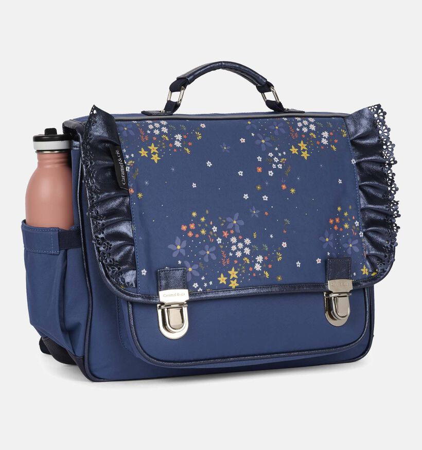 Caramel & cie. Frousfrous Stella Cartable en Bleu pour filles (373696)