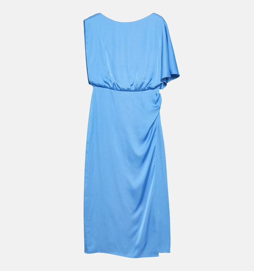 comma Ultramarine Robe One-Shoulder en Bleu pour femmes (373158)