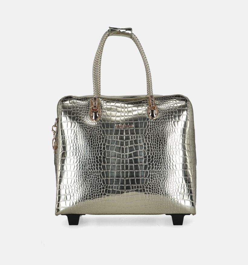 Olivia Lauren Alice Gouden Laptoptas met Wieltjes voor dames (378539)