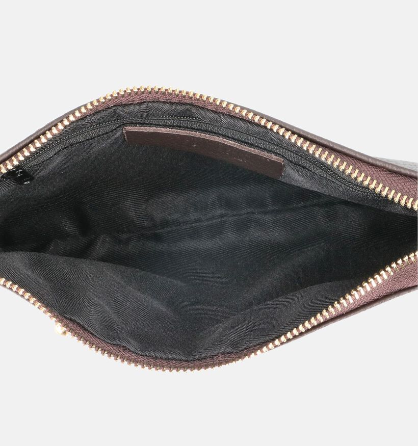 Via Limone Donkerbruine Crossbodytas voor dames (385037)