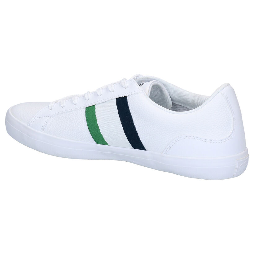 Lacoste Lerond Witte Sneakers in kunstleer (266948)