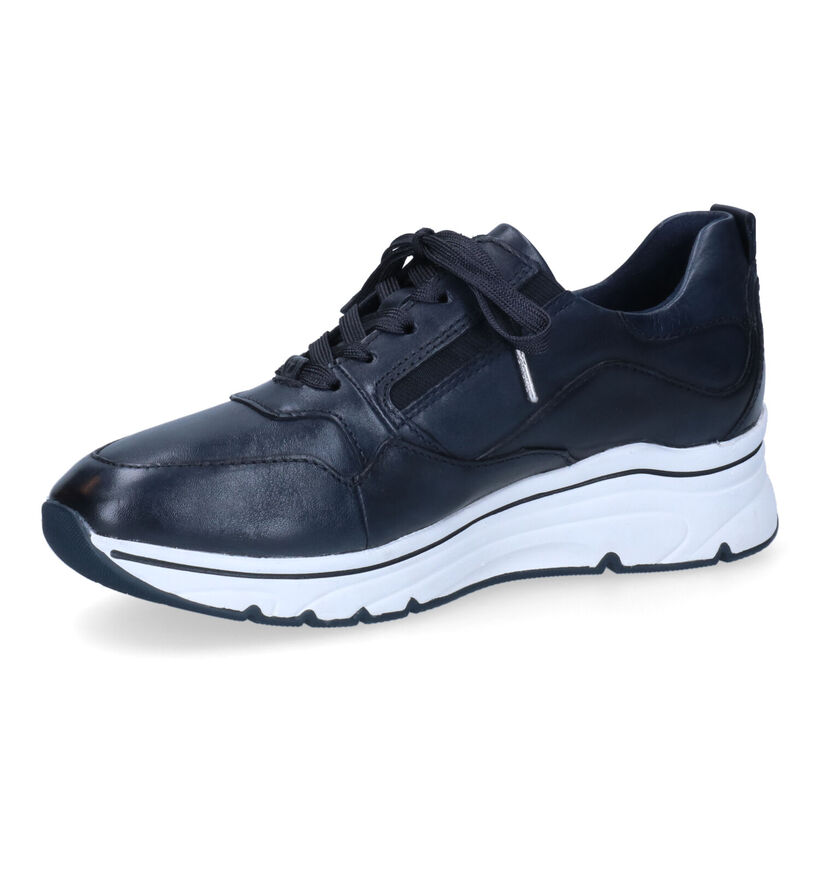 Tamaris Pure Relax Chaussures &agrave; lacets en Cognac en cuir (302763)