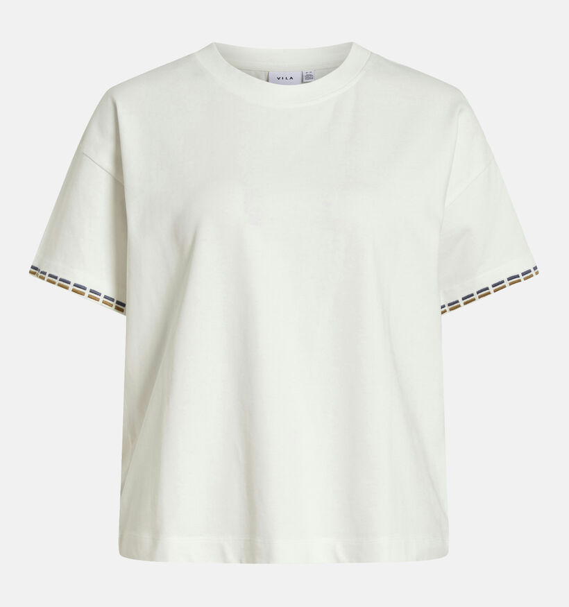 Vila Vimonie O-Neck Witte T-Shirt voor dames (361353)