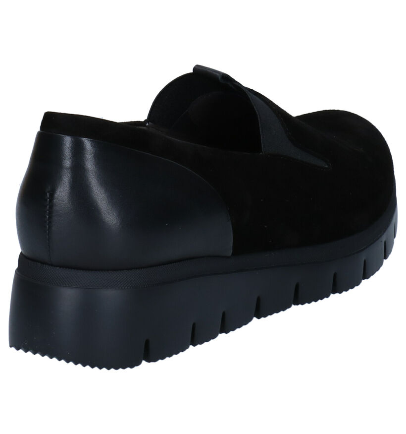 Gabor Best Fitting Chaussures slip-on en Noir en nubuck (282412)