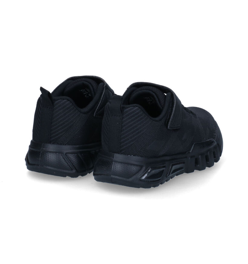 Skechers Flex Glow Baskets avec Lumières en Noir pour garçons (302919)