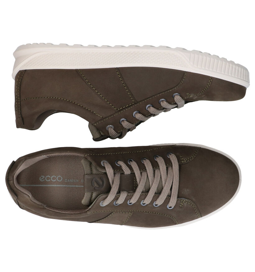 ECCO Byway Groene Veterschoenen in nubuck (287395)