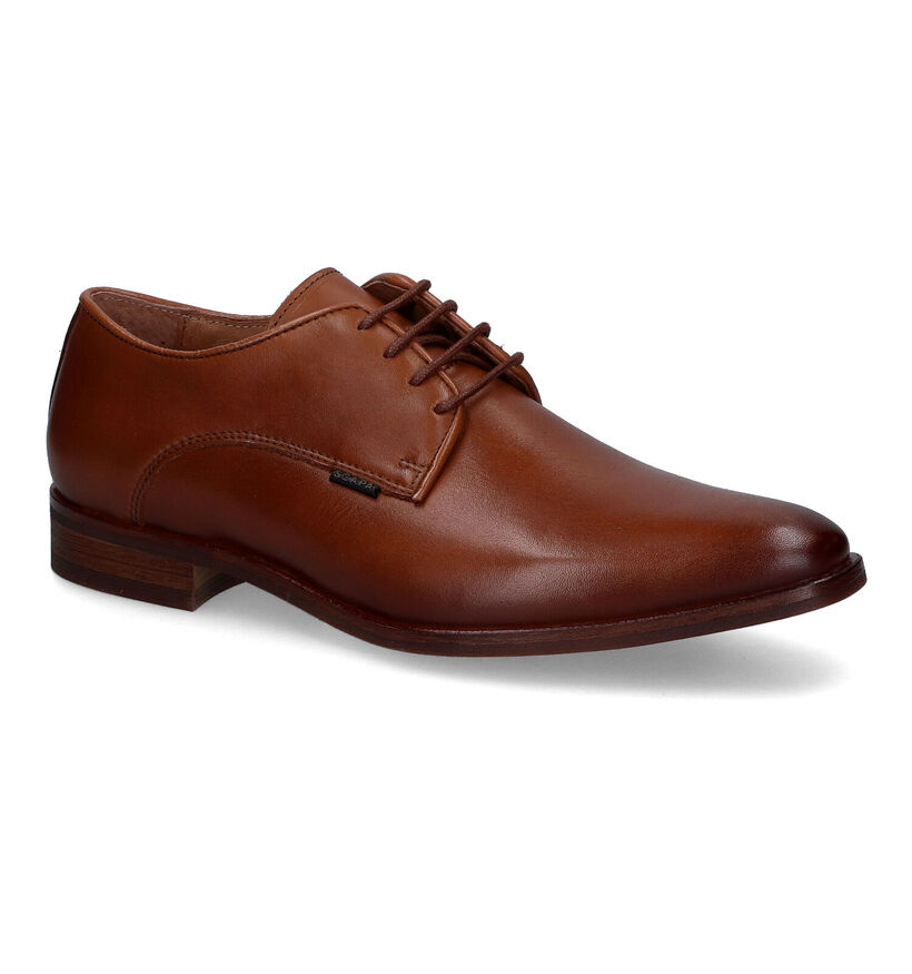 Scapa Chaussures classiques en Cognac en cuir (317142)