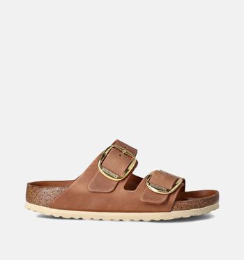 Slippers cognac