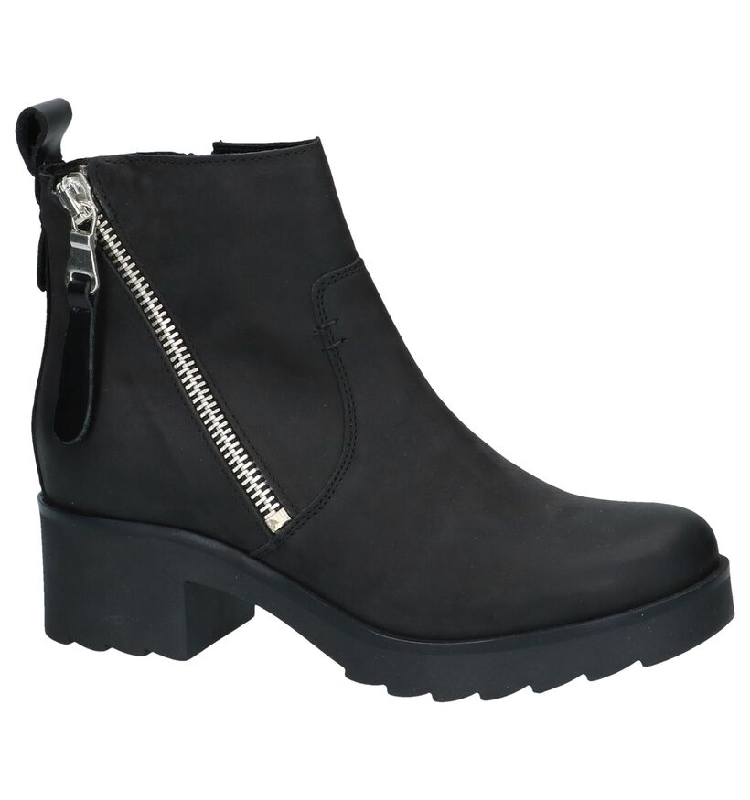 Poelman Bottines en Noir en cuir (222938)